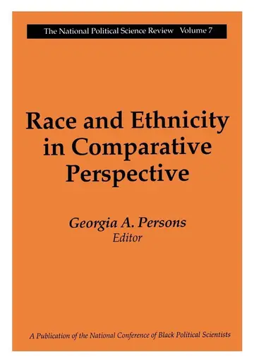Cover of Race and Ethnicity in Comparative Perspective