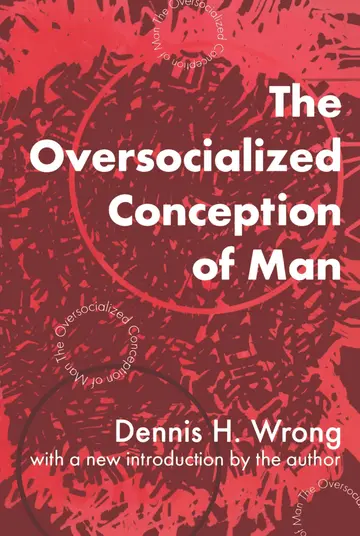 Cover of The Oversocialized Conception of Man