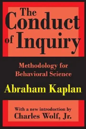 Cover of The Conduct of Inquiry