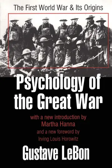 Cover of Psychology of the Great War