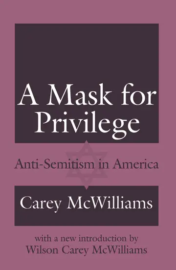Cover of A Mask for Privilege