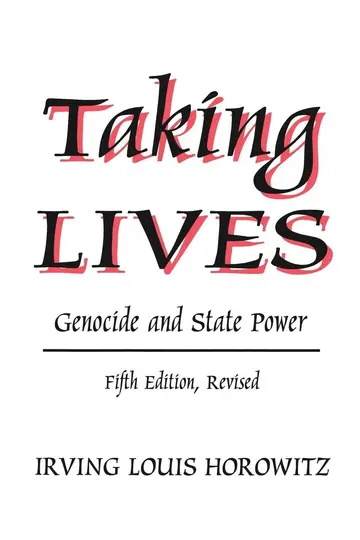 Cover of Taking Lives