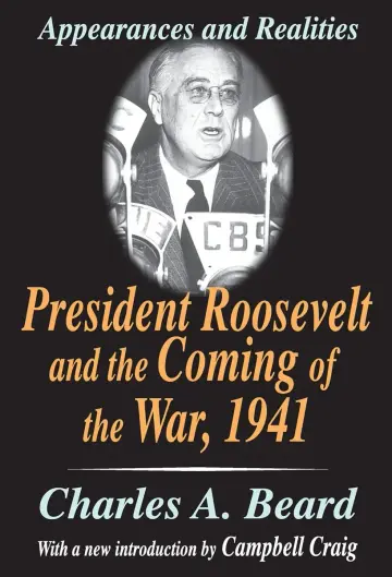 Cover of President Roosevelt and the Coming of the War, 1941