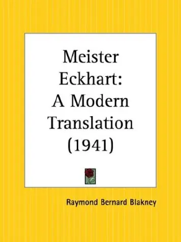 Cover of Meister Eckhart