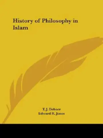 Cover of History of Philosophy in Islam