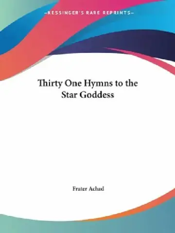 Cover of Thirty One Hymns to the Star Goddess