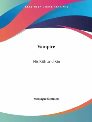 Cover of Vampire