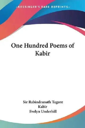 Cover of One Hundred Poems of Kabir