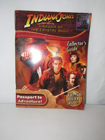 Cover of Indiana Jones and the Kingdom of the Crystal Skull Collector's Guide with Full-Size Poster