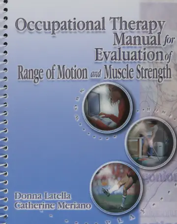 Cover of Occupational Therapy Manual for Evaluation of Range of Motion and Muscle Strength