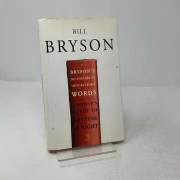 Cover of Bryson's Dictionary of Troublesome Words