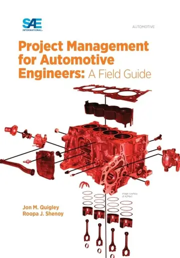 Cover of Project Management for Automotive Engineers