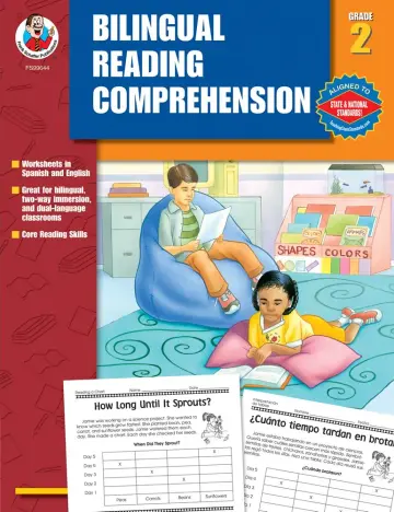 Cover of Bilingual Reading Comprehension, Grade 2