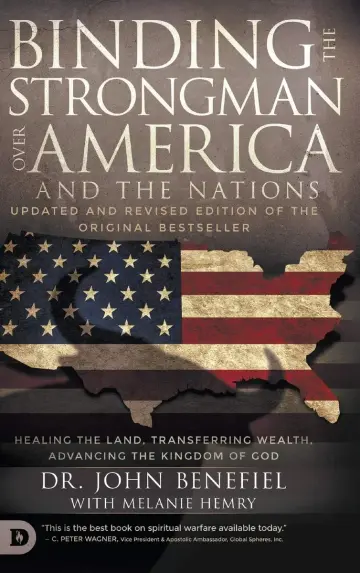 Cover of Binding the Strongman over America and the Nations
