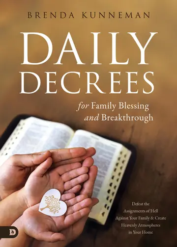 Cover of Daily Decrees for Family Bless
