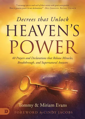 Cover of Decrees That Unlock Heaven's Power