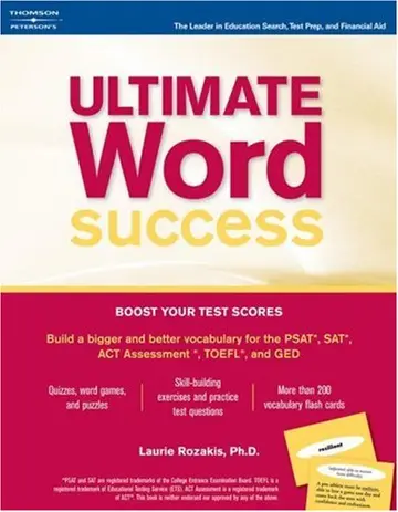 Cover of Ultimate Word Success (w/flash cards), 1st edition
