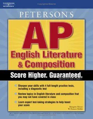 Cover of Peterson's Ap English Literature & Composition