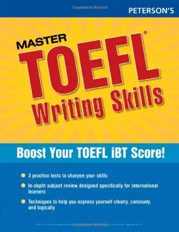 Cover of Master the TOEFL Writing Skills, 1st ed
