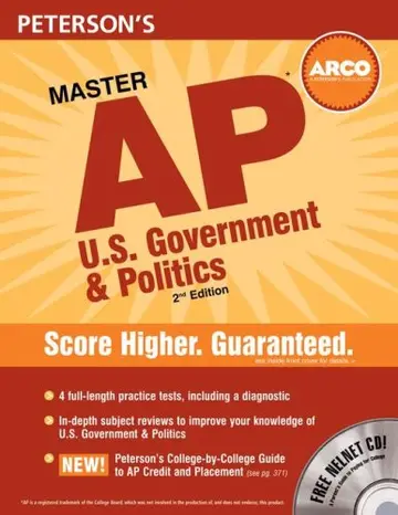 Cover of Master AP U.S Government and Politics