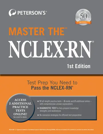 Cover of Master the NCLEX-RN Exam