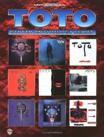 Cover of Toto Guitar Anthology Series