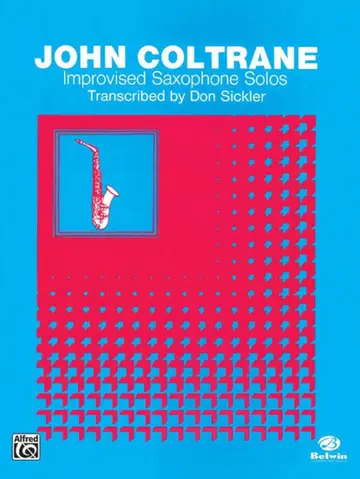 Cover of Improvised Saxophone Solos