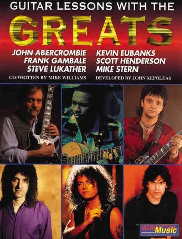 Cover of Guitar Lessons with the Greats