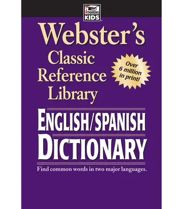 Cover of Webster's English-Spanish Dictionary, Grades 6 - 12