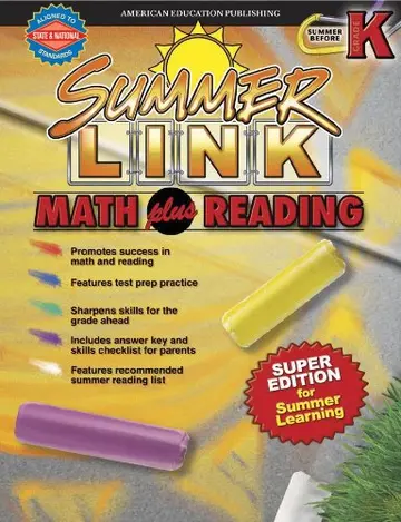 Cover of Math Plus Reading, Grades Pk - K