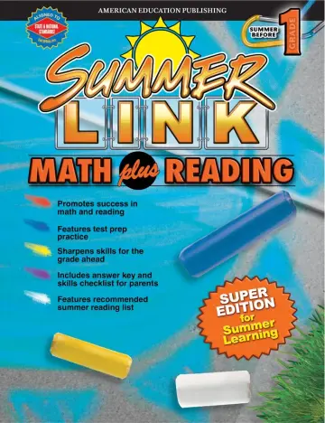 Cover of Summer Link, Math Plus Reading