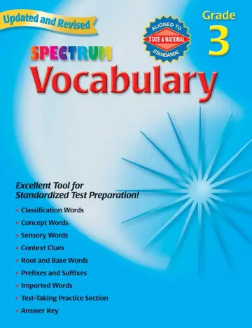 Cover of Spectrum Vocabulary