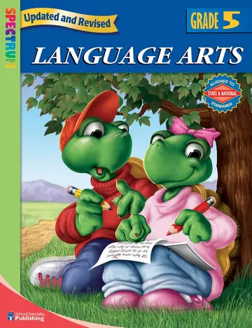 Cover of Spectrum Language Arts, Grade 5