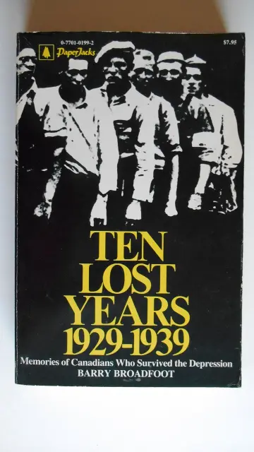 Cover of Ten Lost Years 1929-1939
