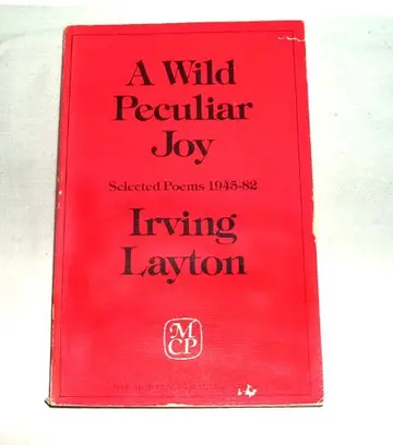 Cover of A Wild Peculiar Joy 1945-1982