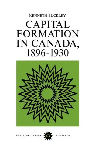 Cover of Capital Formation in Canada, 1896-1930
