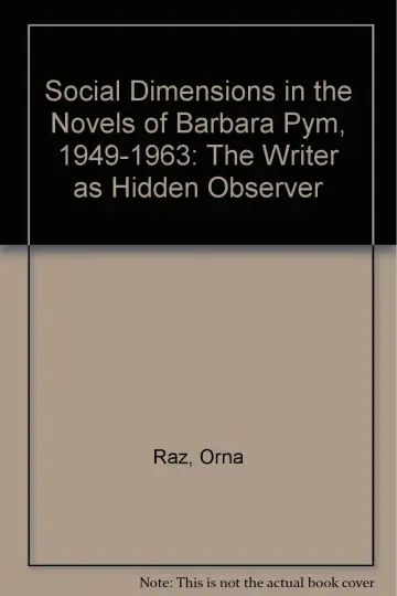 Cover of Social Dimensions in the Novels of Barbara Pym, 1949-1963