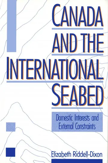 Cover of Canada and the International Seabed