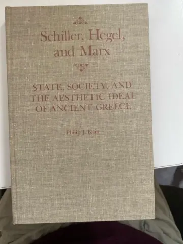 Cover of Schiller, Hegel, and Marx