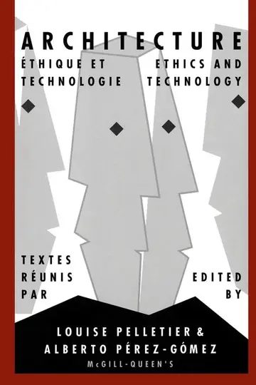 Cover of Architecture, Ethics and Technology