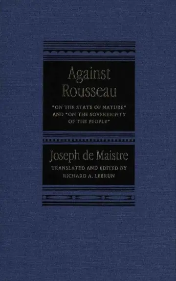 Cover of Against Rousseau