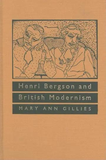 Cover of Henri Bergson and British Modernism