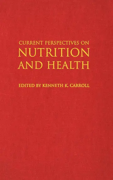 Cover of Current Perspectives on Nutrition and Health