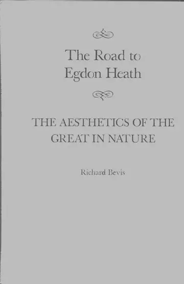 Cover of The Road to Egdon Heath