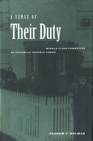 Cover of A Sense of Their Duty