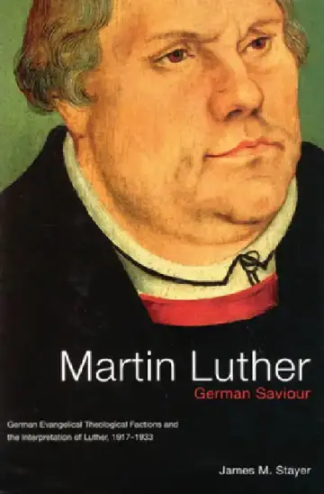 Cover of Martin Luther, German Saviour