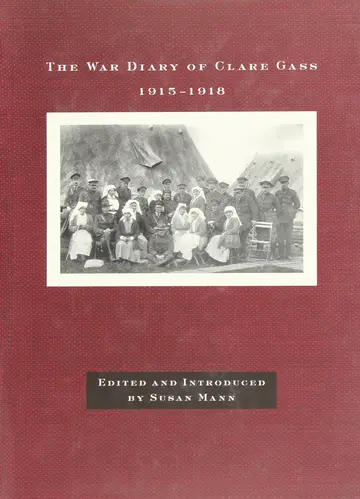 Cover of The War Diary of Clare Gass