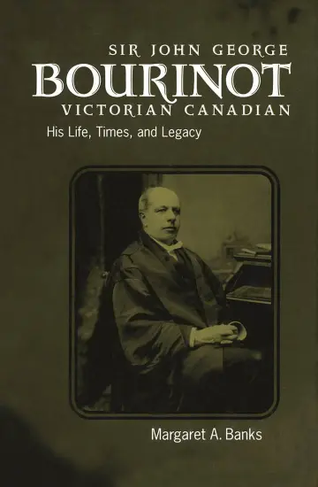 Cover of Sir John George Bourinot, Victorian Canadian