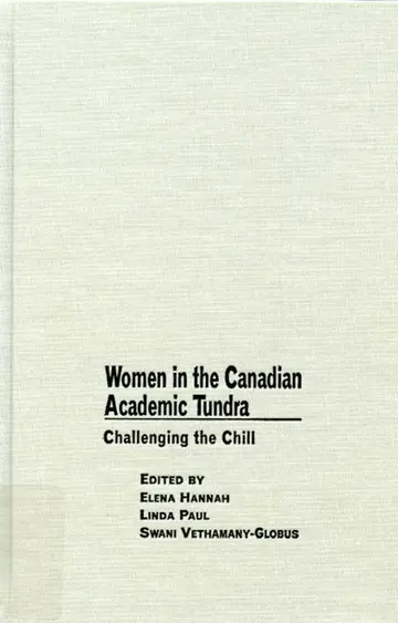 Cover of Women in the Canadian Academic Tundra