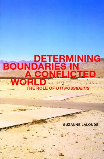 Cover of Determining Boundaries in a Conflicted World